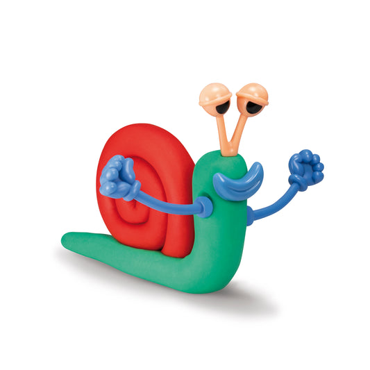 MILAN Masa suave con herramientas Happy Faces juego de masa - 4 colores (29 piezas) multicolor