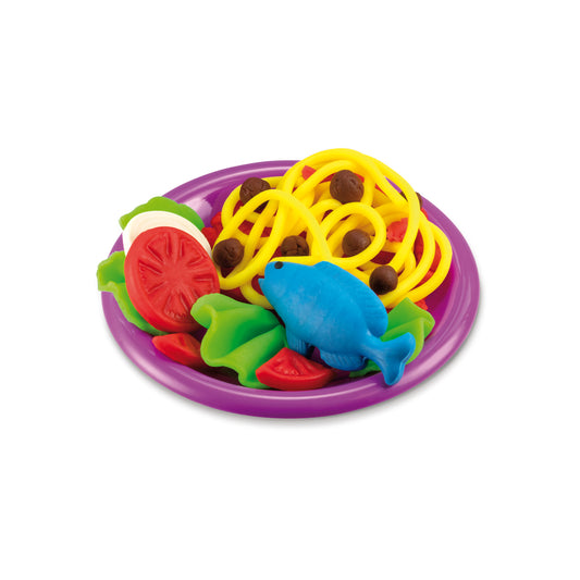 MILAN Juego de masa blanda con herramientas para cocinar, 8 colores (11 piezas), multicolor