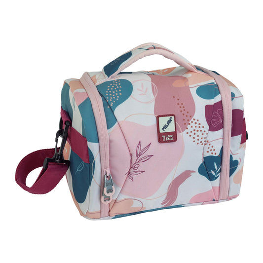 MILAN Slow Pink Thermal Fabric Lunch Bag Multicolor