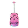 MILAN Wheeled Backpack Sunset Pink Multicolor