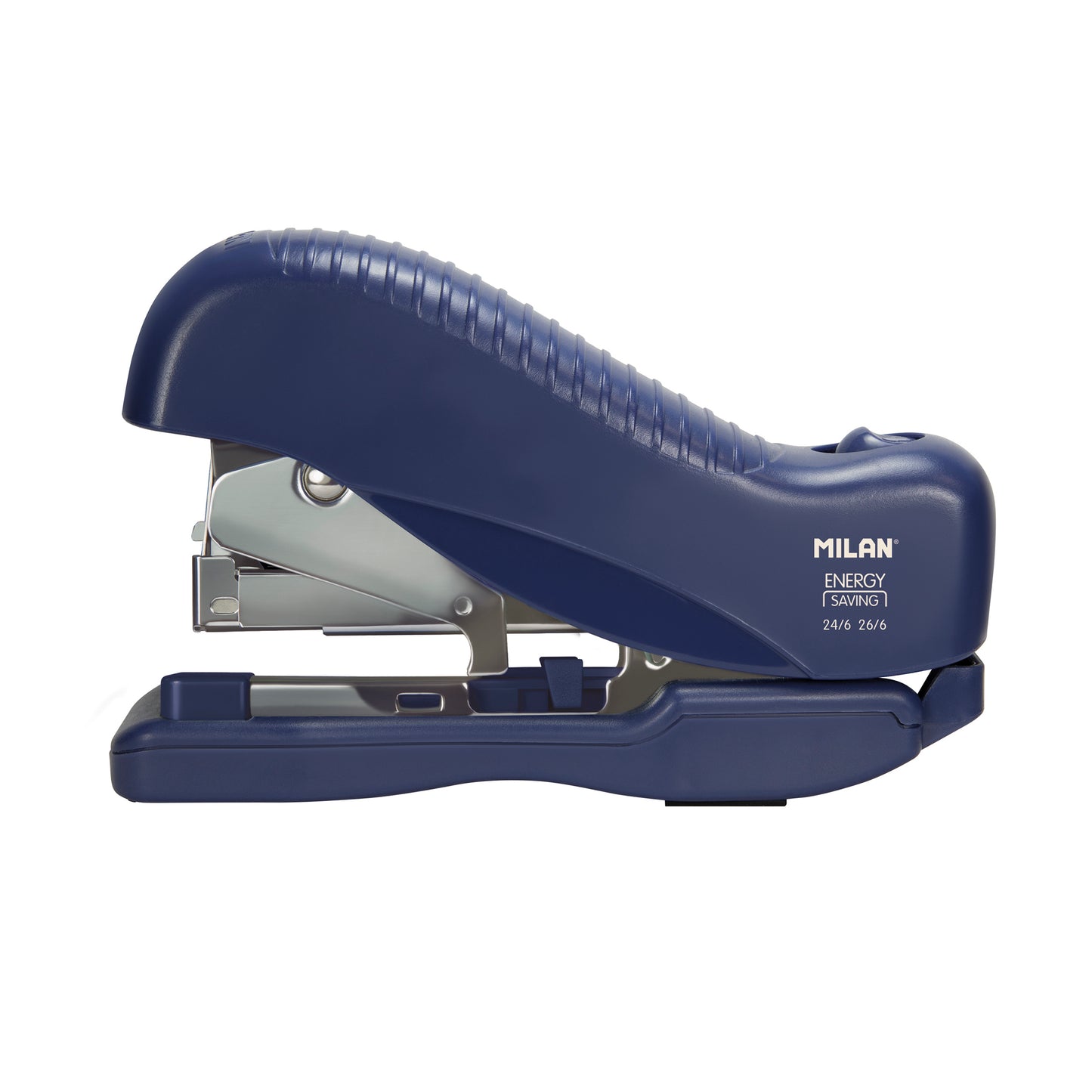 MILAN Energy Saving 30-Sheet Desktop Stapler with Staples, Navy Blue