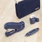 MILAN Energy Saving 30-Sheet Desktop Stapler with Staples, Navy Blue