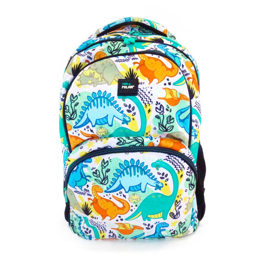 MILAN Large Backpack Dinos Multicolor