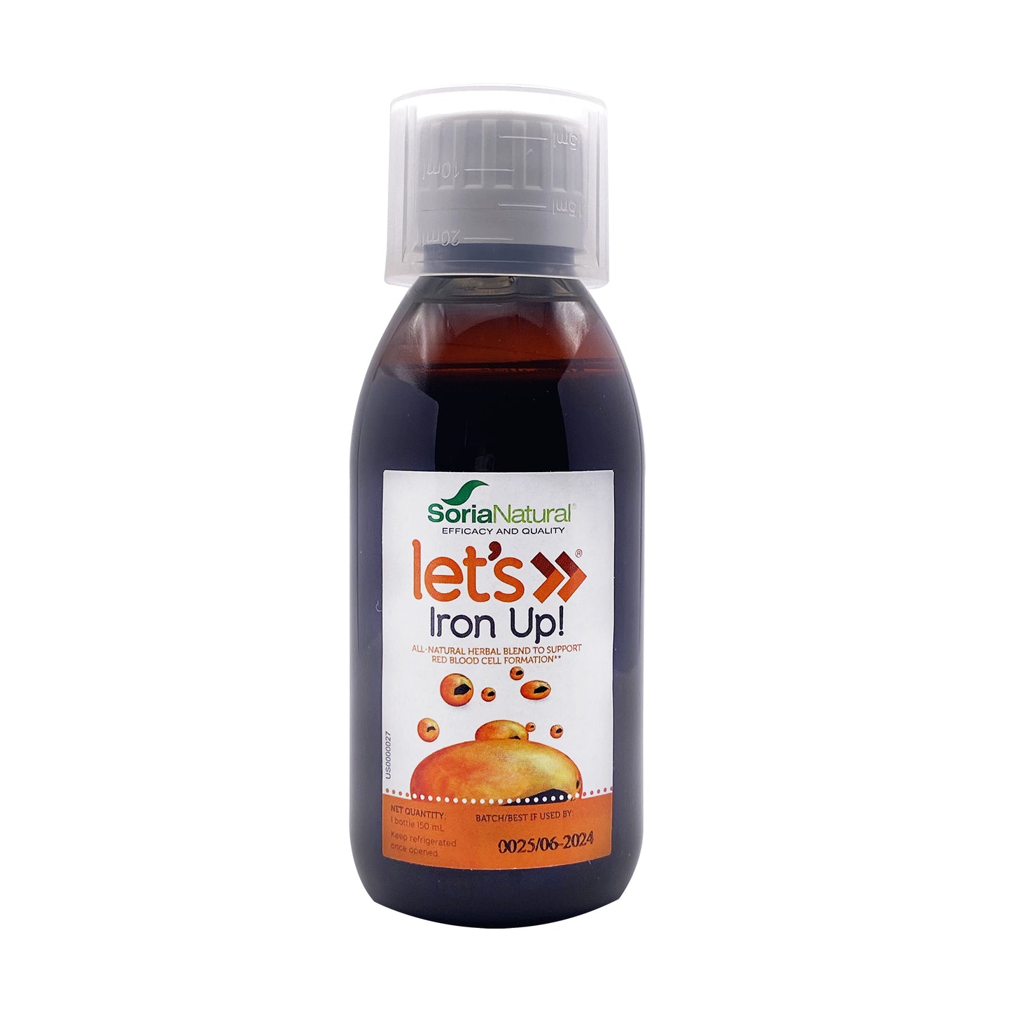 Let's Iron Up Liquid Dietary Supplement 150 ml