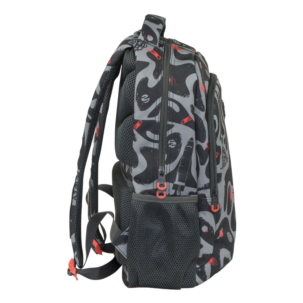 MILAN Mochila Grande Rocket Negro Multicolor