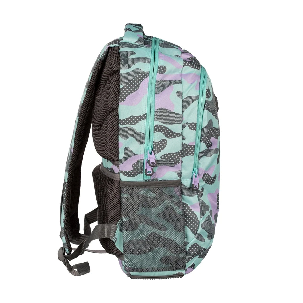 MILAN Large Backpack Blue Camouflage Multicolor