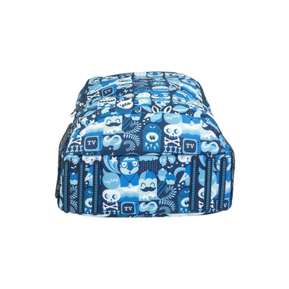 MILAN Mochila Grande Hey Boy Azul