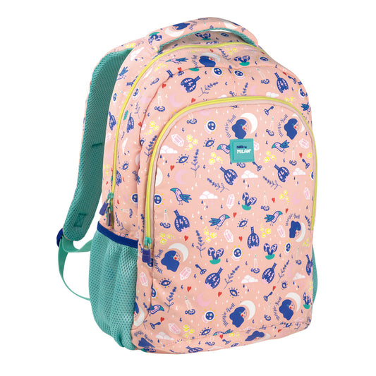 MILAN Large Backpack Magic Pink Multicolor