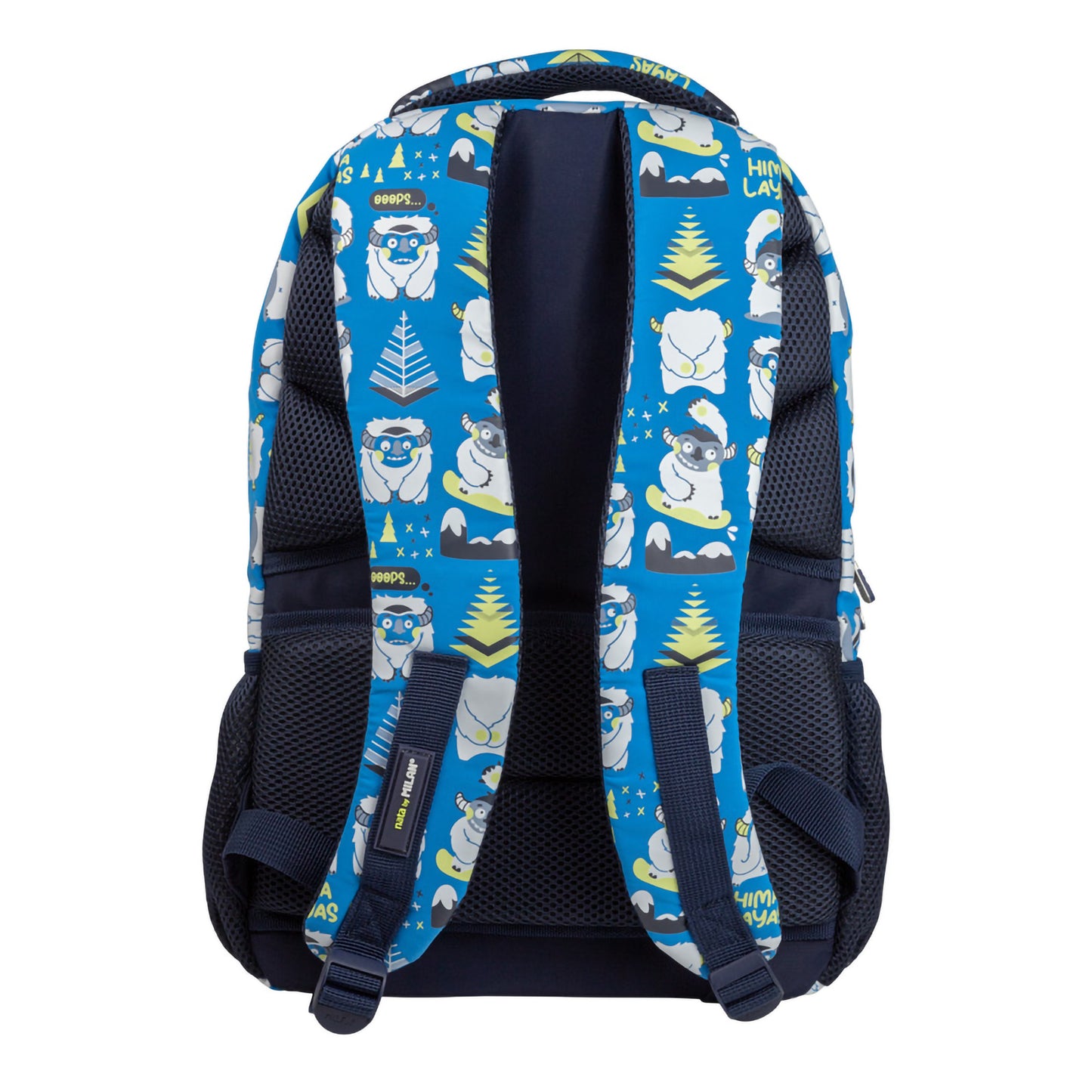 MILAN Large Backpack Yeti Blue Multicolor