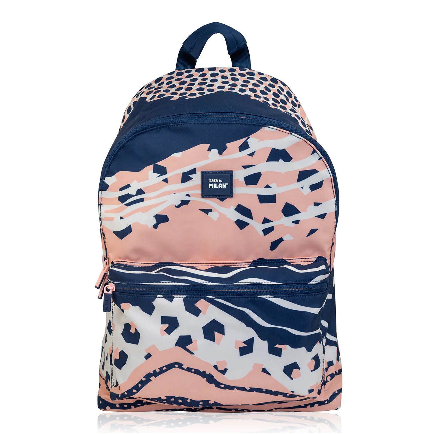 MILAN Large Backpack Melt Pink-Blue Multicolor