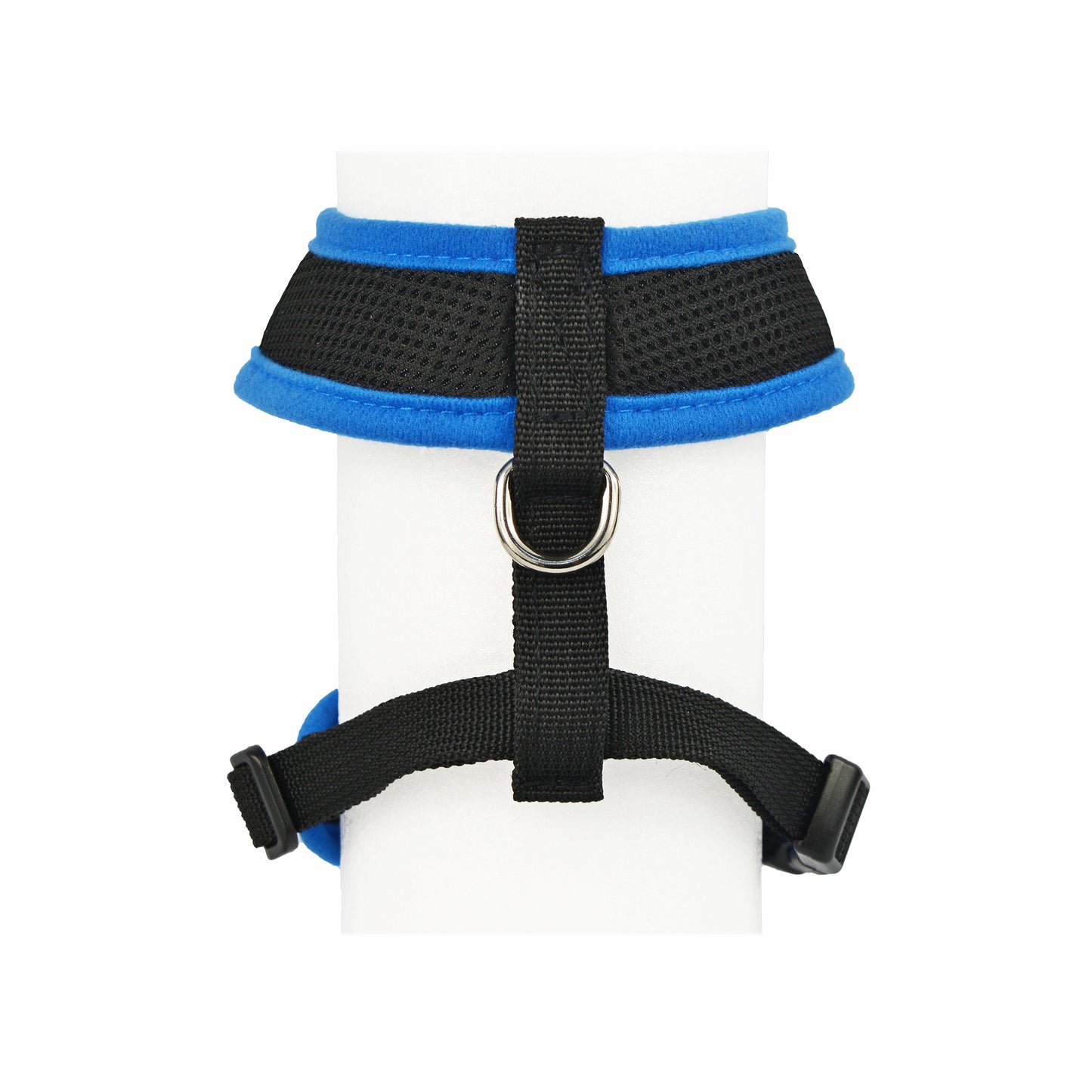 Mimetin Soft Pet Harness Adjustable Walking Pet Harness, Blue, S (14" to 19" Chest Size)