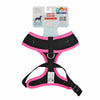 Mimetin Soft Pet Harness Adjustable Walking Pet Harness, Pink, M (16" to 24" Chest Size)