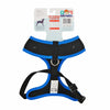 Mimetin Soft Pet Harness Adjustable Walking Pet Harness, Blue, M (16" to 24" Chest Size)