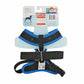 Mimetin Soft Pet Harness with Leash Adjustable Walking Pet Harness, Blue, S (14" to 19" Chest Size) 2 Piece Set