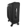 Luxing Travel Negra: Equipaje de mano Luxing con ruedas.