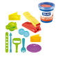 MILAN Soft Dough with Tools Cooking Time Play Dough Set - 8 Color (11 Piece) Multicolor