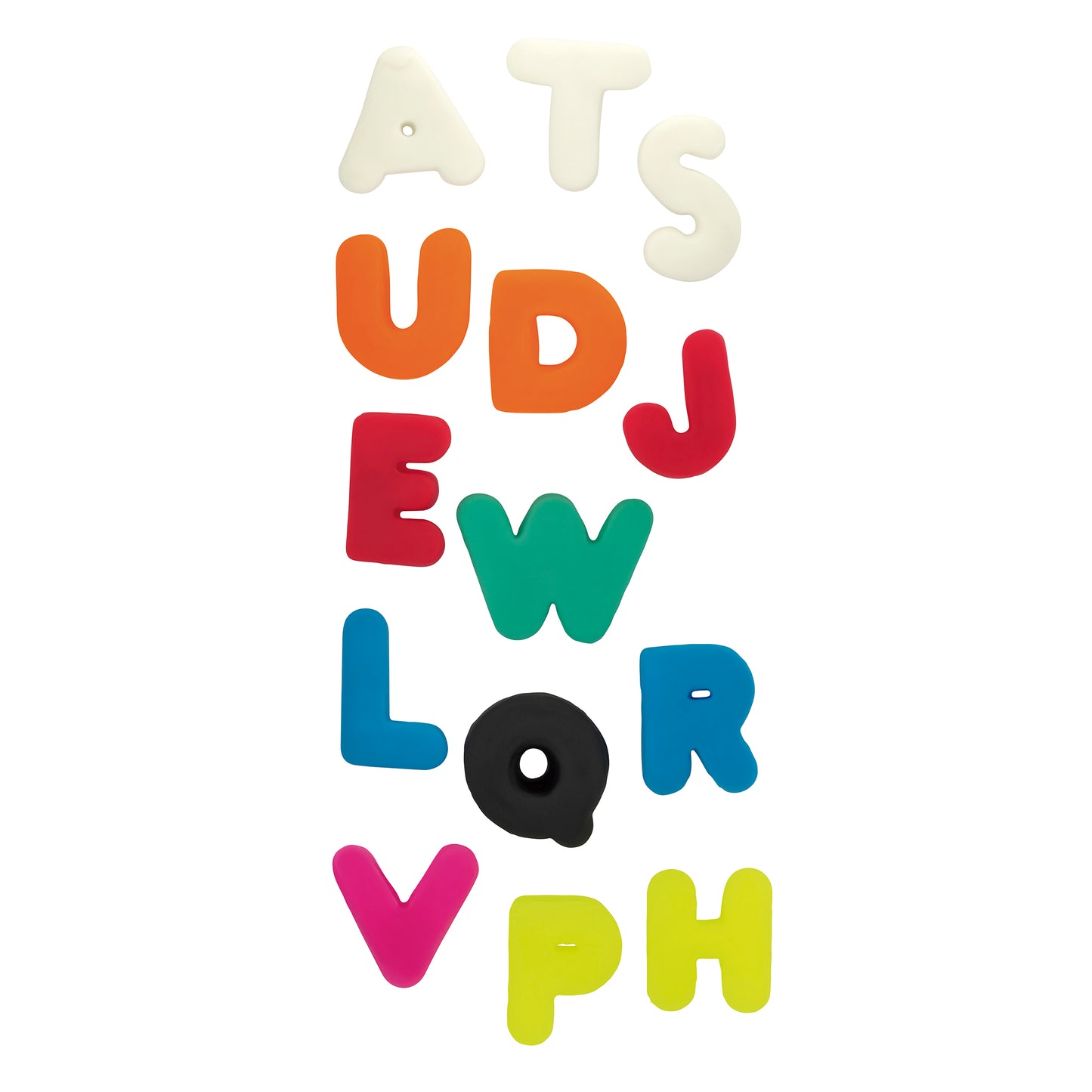 MILAN Soft Dough with Tools Lots of Letters Play Dough Set - 8 Color (29 Piece) Multicolor