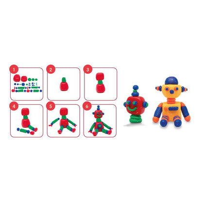 MILAN Glitter Soft Dough- 5 Colores Multicolor