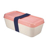 MILAN BPA-Free Plastic Stackable Bento Box, Pink Lid